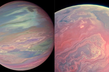 美國太空總署發現「夢幻粉紅螢光行星」！散發粉色流光美不勝收